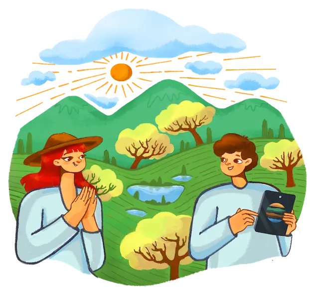 Healthy landscape using GroundH2OFlow